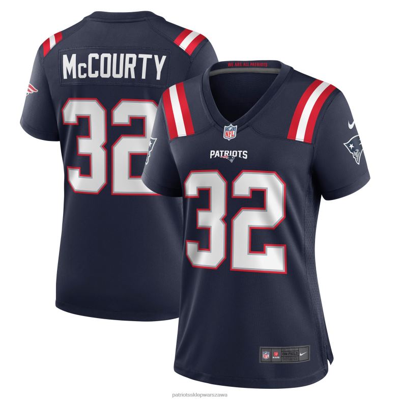 Patriots Jersey kobiety granatowa koszulka meczowa nike devin mccourty odzież 6RBB1183