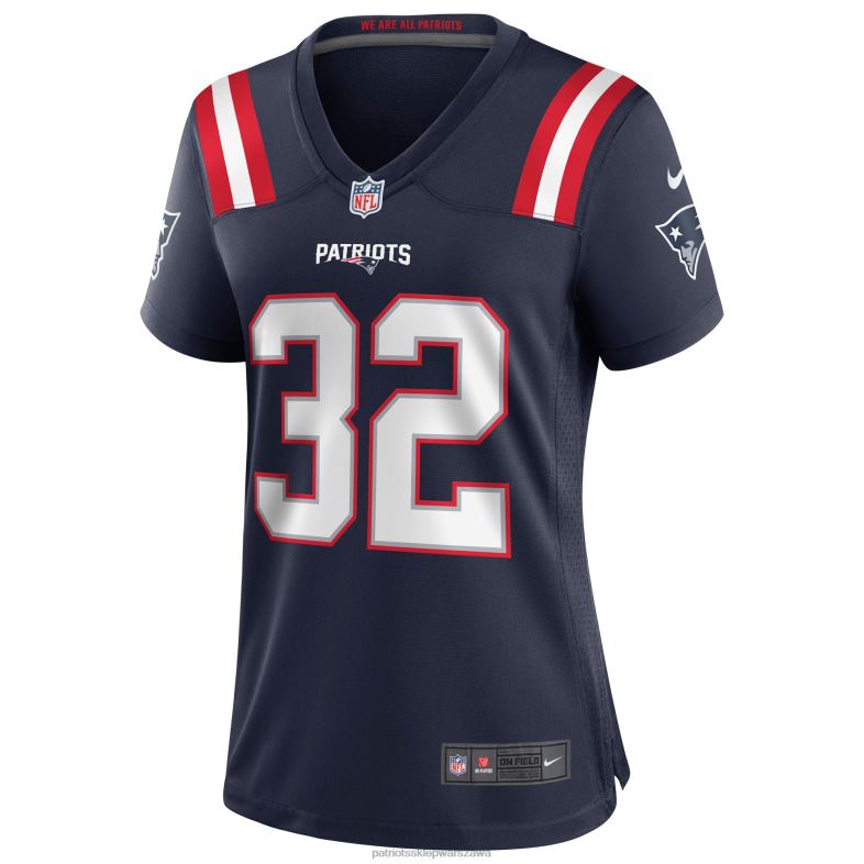 Patriots Jersey kobiety granatowa koszulka meczowa nike devin mccourty odzież 6RBB1183