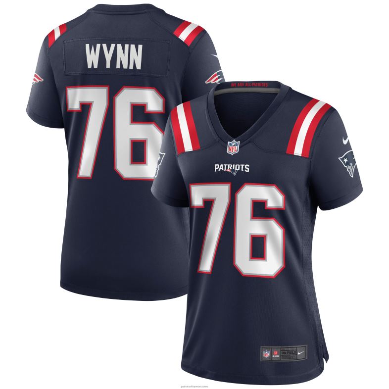 Patriots Jersey kobiety granatowa koszulka meczowa nike isaiah wynn odzież 6RBB1154