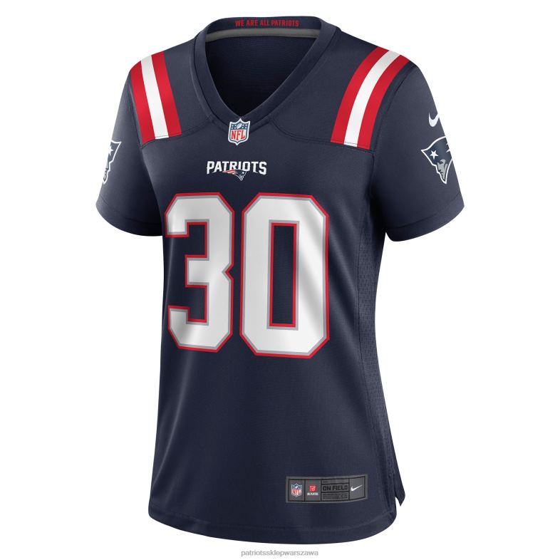 Patriots Jersey kobiety granatowa koszulka meczowa nike mack wilson odzież 6RBB1227