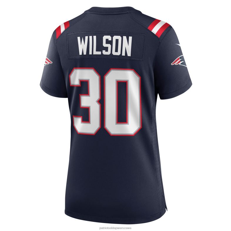 Patriots Jersey kobiety granatowa koszulka meczowa nike mack wilson odzież 6RBB1227