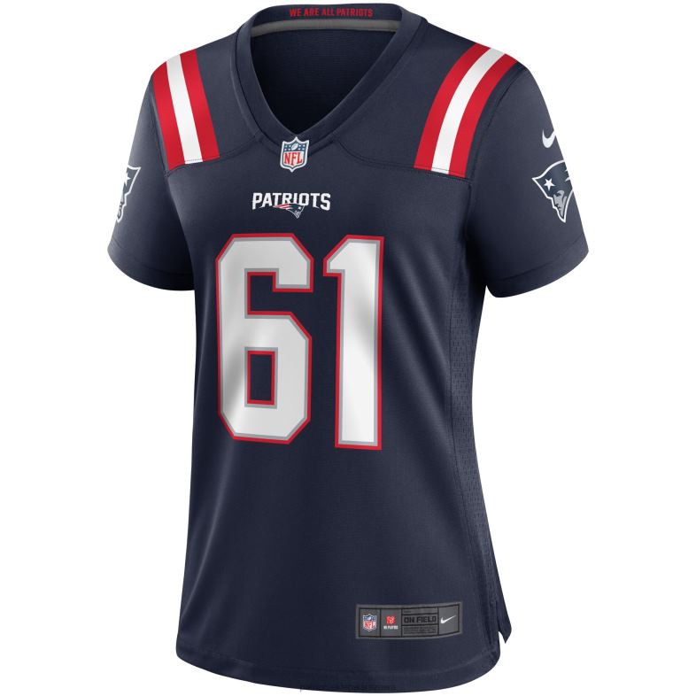 Patriots Jersey kobiety granatowa koszulka meczowa nike marcus cannon odzież 6RBB1168