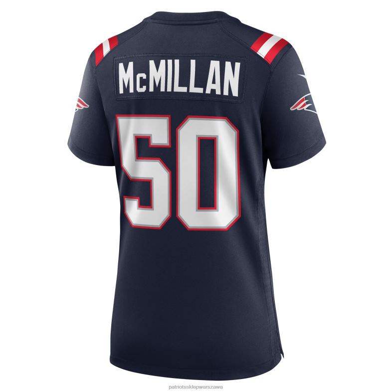 Patriots Jersey kobiety granatowa koszulka nike raekwon mcmillan do gry domowej odzież 6RBB1200