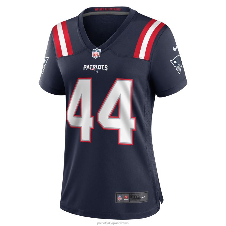Patriots Jersey kobiety granatowa koszulka nike raleigh webb do gry domowej odzież 6RBB1121