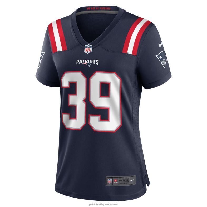 Patriots Jersey kobiety granatowa koszulka nike tae hayes do gry domowej odzież 6RBB1124
