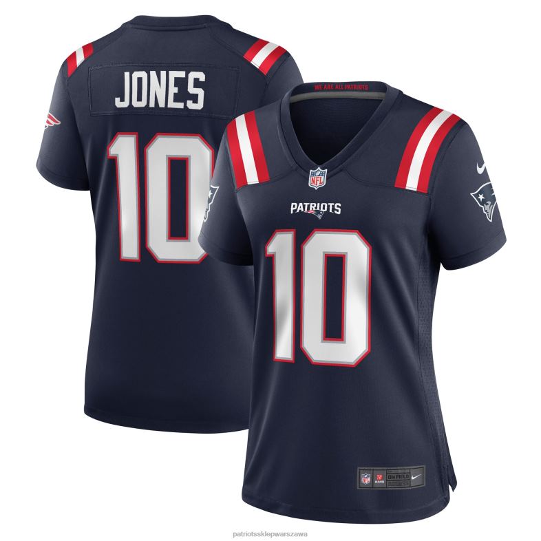 Patriots Jersey kobiety koszulka meczowa nike mac jones w kolorze granatowym odzież 6RBB1192