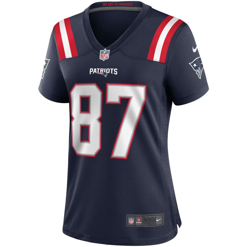 Patriots Jersey kobiety nike ben coates granatowa koszulka emerytowanego gracza odzież 6RBB1147