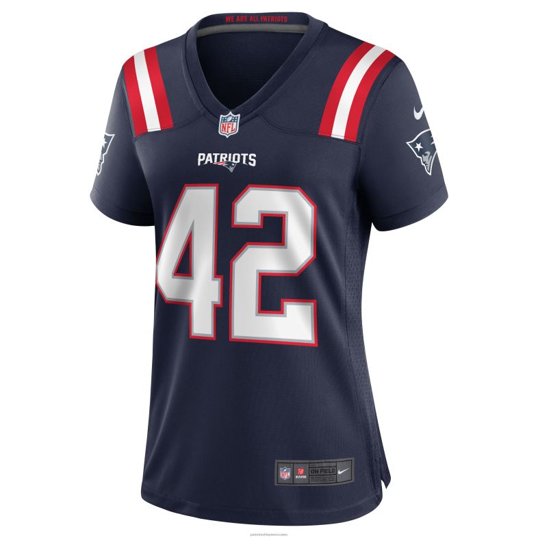 Patriots Jersey kobiety nike j.j. koszulka drużyny marynarki wojennej taylor odzież 6RBB1138