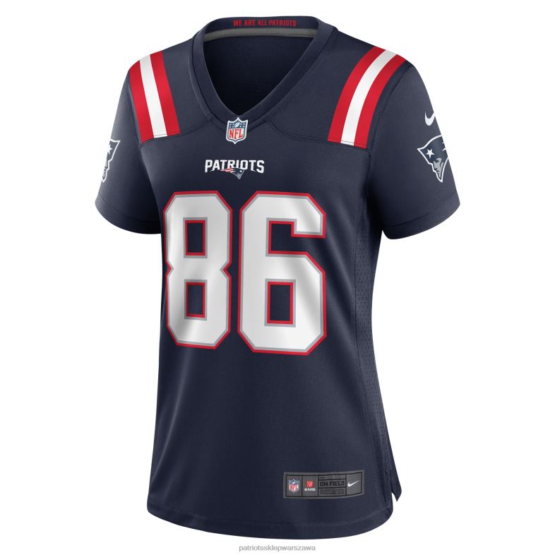 Patriots Jersey kobiety nike lynn bowden jr. granatowa koszulka gracza domowego odzież 6RBB1127