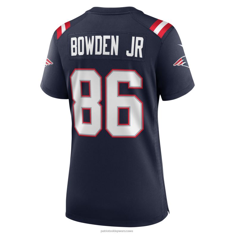Patriots Jersey kobiety nike lynn bowden jr. granatowa koszulka gracza domowego odzież 6RBB1127
