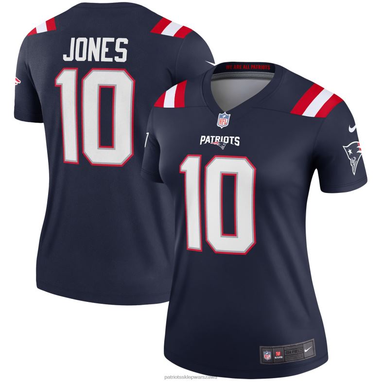 Patriots Jersey kobiety nike mac jones granatowa koszulka legenda odzież 6RBB1182