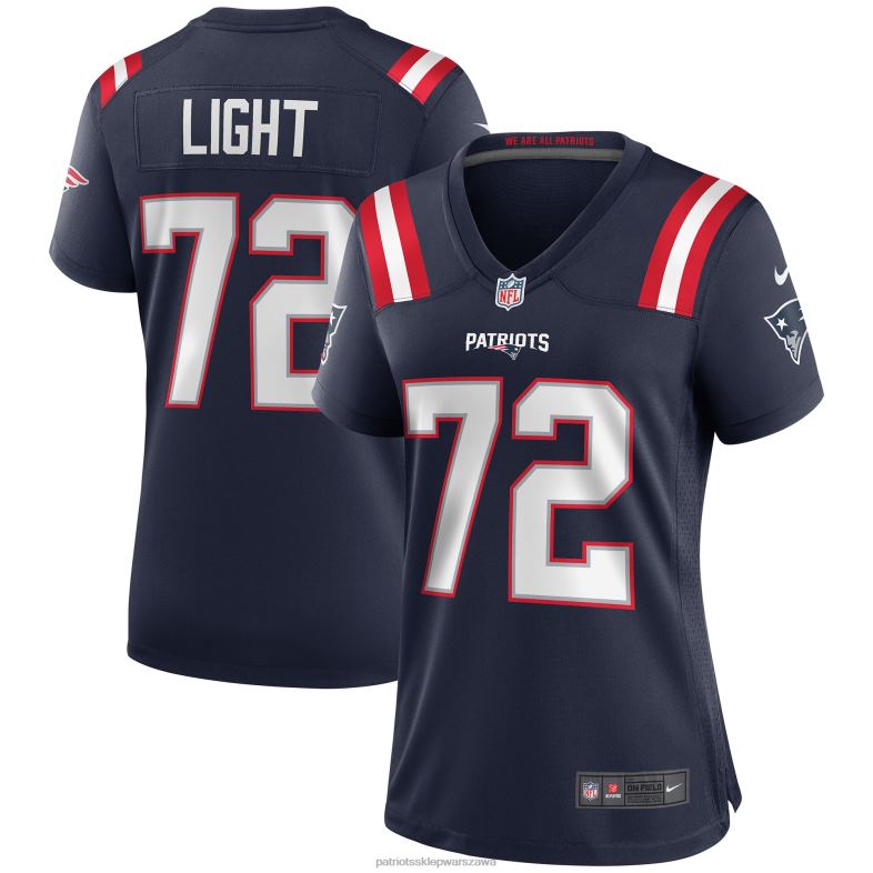Patriots Jersey kobiety nike matowa jasnogranatowa koszulka emerytowanego zawodnika odzież 6RBB1144