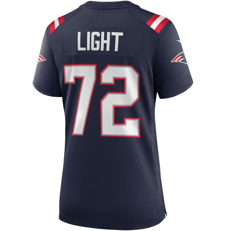 Patriots Jersey kobiety nike matowa jasnogranatowa koszulka emerytowanego zawodnika odzież 6RBB1144