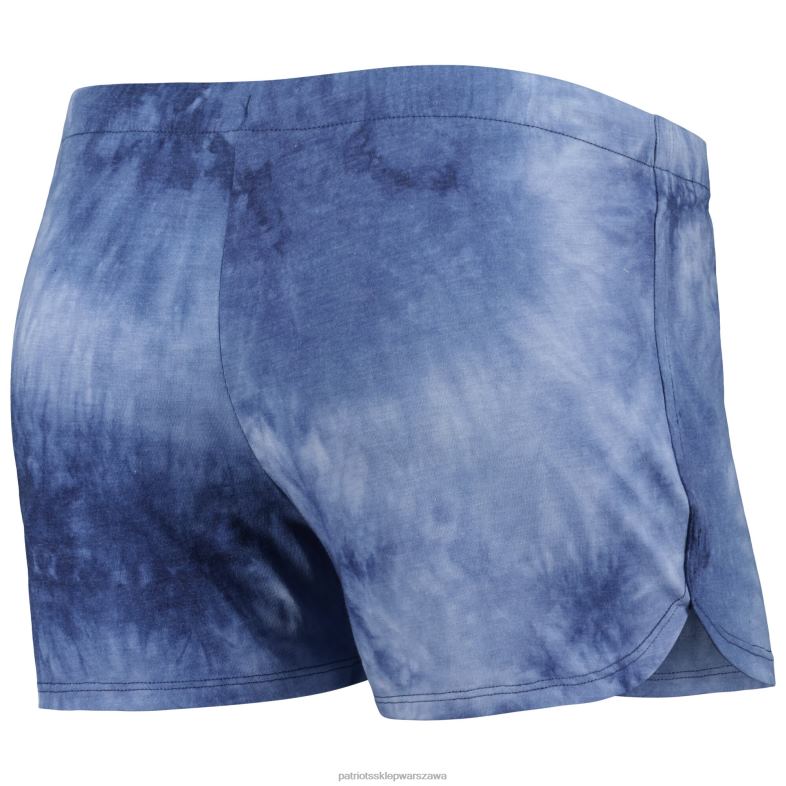 Patriots Jersey kobiety Concepts sport granatowy billboard z wycięciem pod szyją bez rękawów i szorty zestaw do spania odzież 6RBB2861