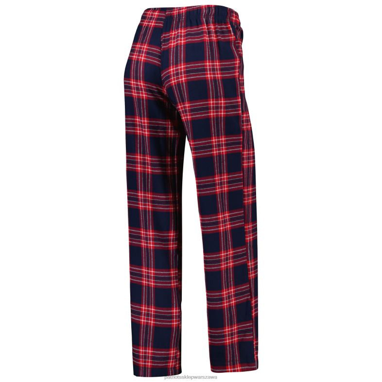 Patriots Jersey kobiety Concepts sport granatowy/czerwony t-shirt i spodnie do spania odzież 6RBB2853