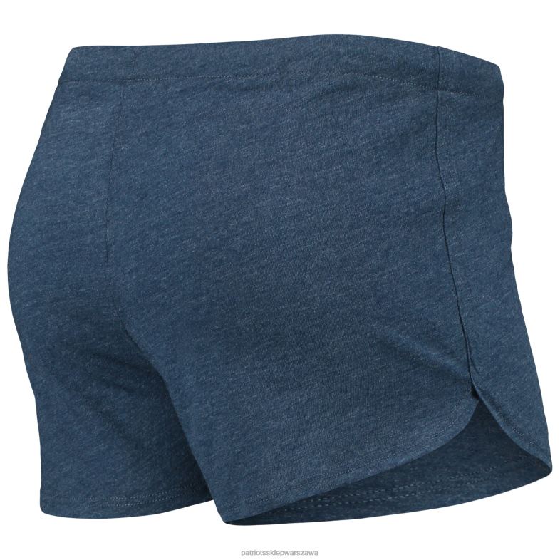 Patriots Jersey kobiety raglanowy top i szorty z dzianiny z długimi rękawami i szortami Concept Sport odzież 6RBB2863