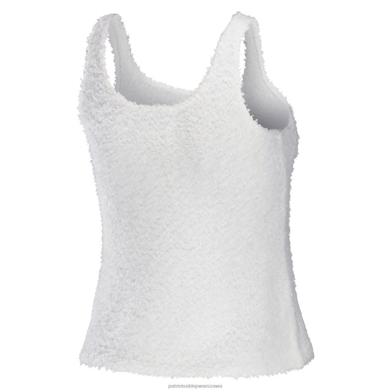 Patriots Jersey kobiety wear by erin andrews kremowy, wygodny top z wycięciem pod szyją i spodnie do spania odzież 6RBB2880