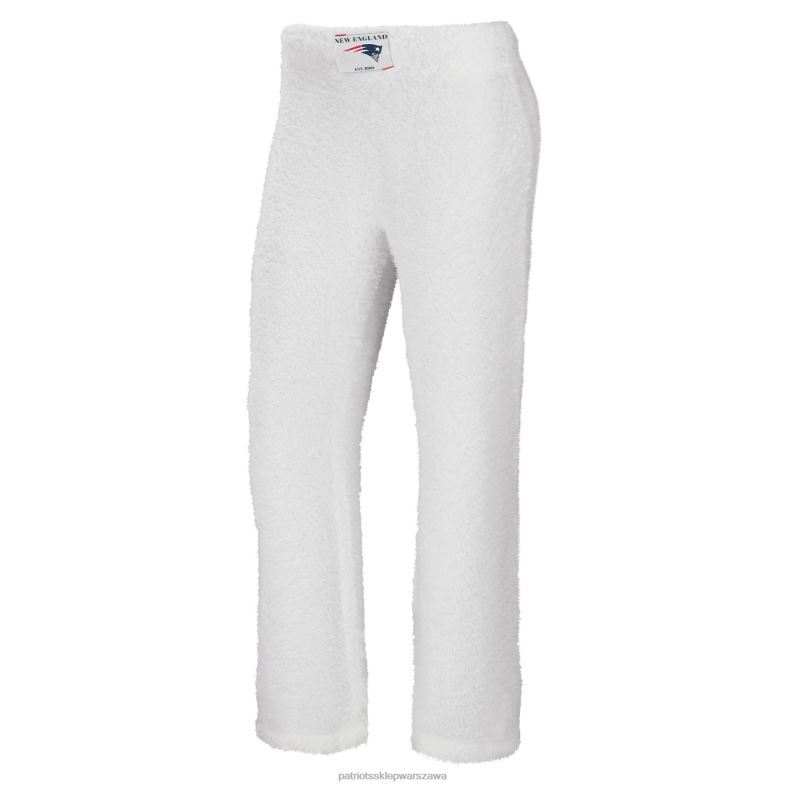 Patriots Jersey kobiety wear by erin andrews kremowy, wygodny top z wycięciem pod szyją i spodnie do spania odzież 6RBB2880