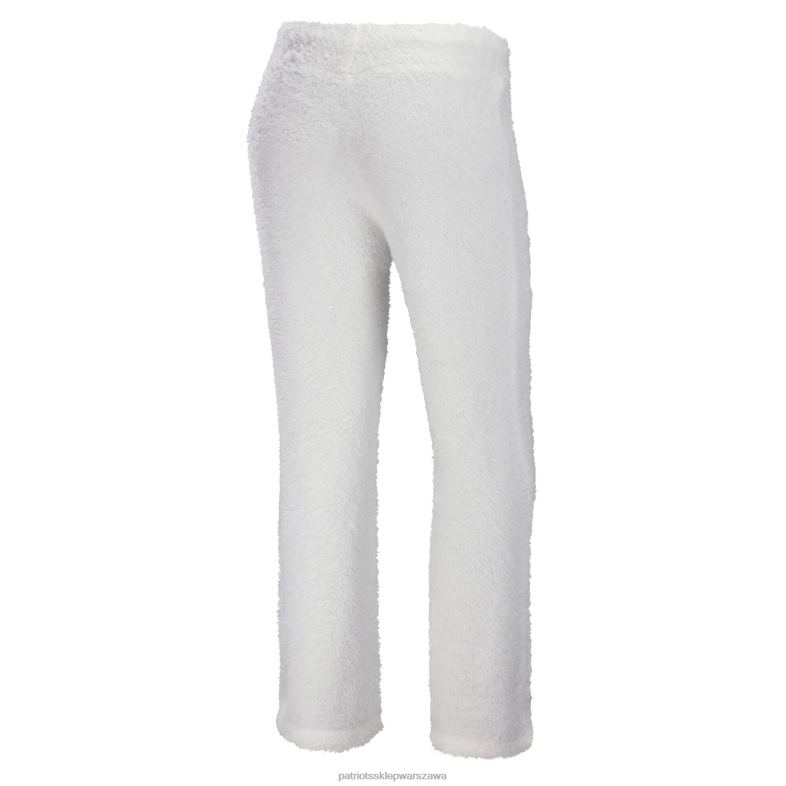 Patriots Jersey kobiety wear by erin andrews kremowy, wygodny top z wycięciem pod szyją i spodnie do spania odzież 6RBB2880