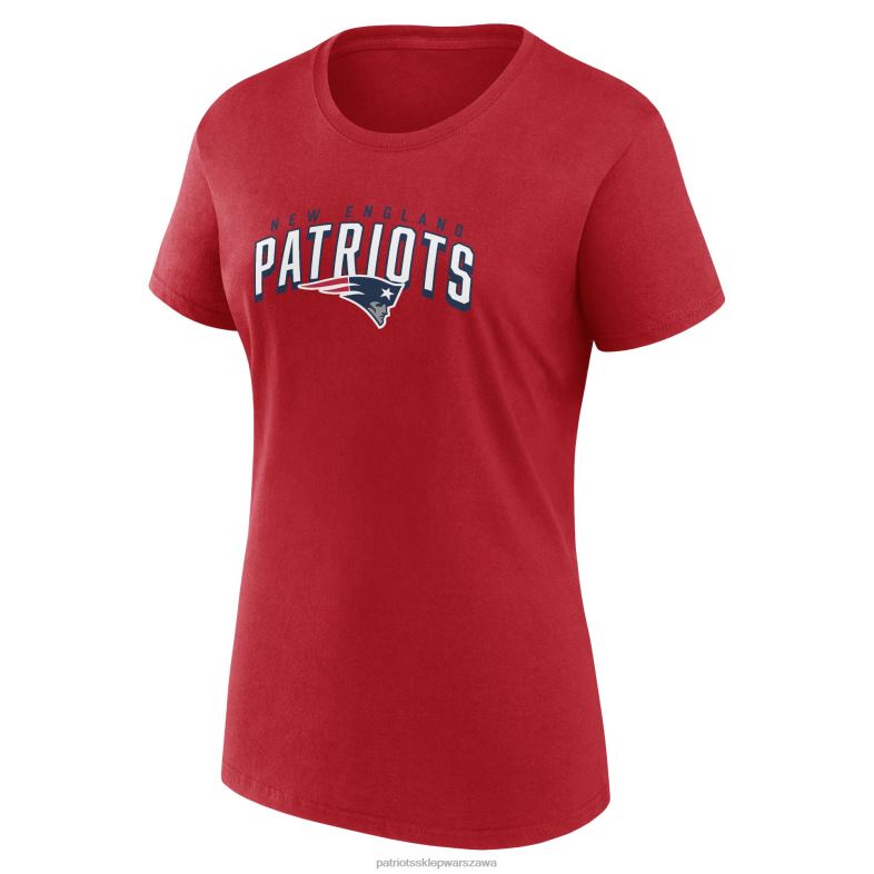 Patriots Jersey kobiety fanatics branded granatowo-czerwony zestaw t-shirt dla fanów odzież 6RBB2639