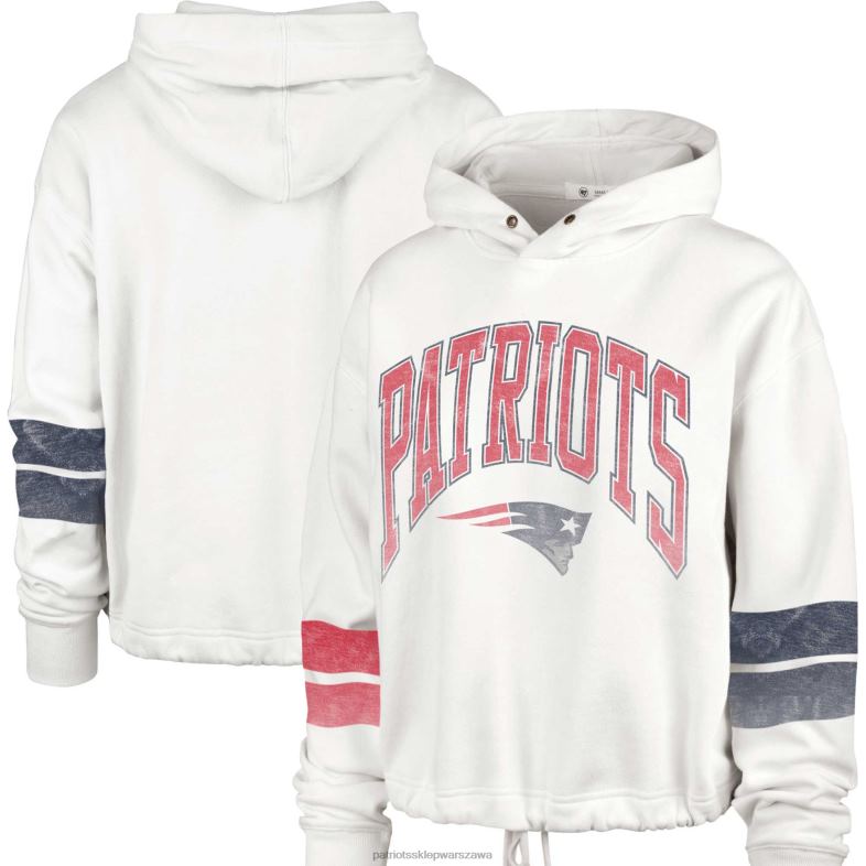 Patriots Jersey kobiety Bluza z kapturem 47 Oatmeal Harper odzież 6RBB2317