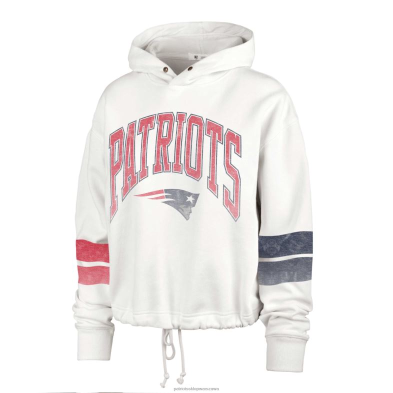 Patriots Jersey kobiety Bluza z kapturem 47 Oatmeal Harper odzież 6RBB2317