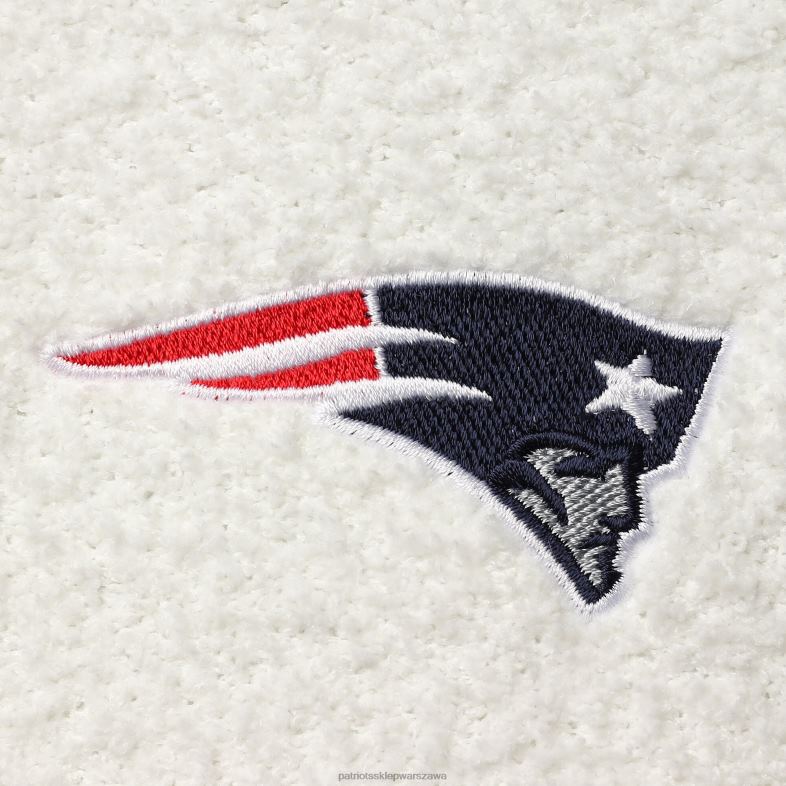 Patriots Jersey kobiety Concepts sport kremowa/granatowa dzianinowa bluza z dzianiny granitowej odzież 6RBB2425