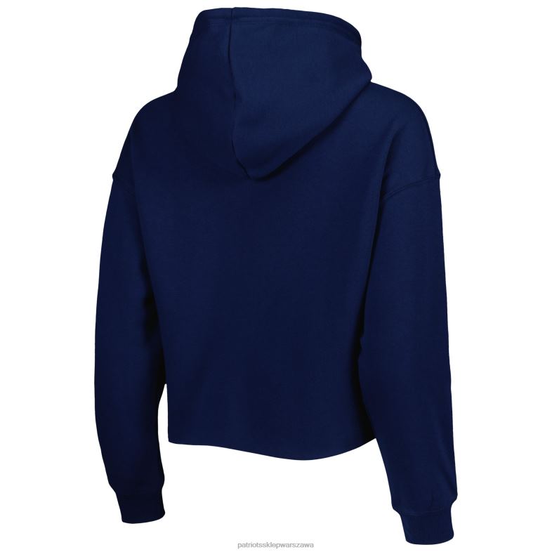Patriots Jersey kobiety Granatowa bluza z kapturem z logo cuce w kolorze granatowym odzież 6RBB2337