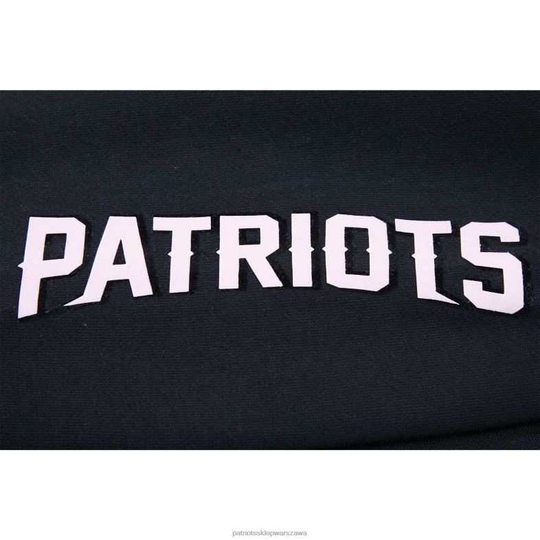 Patriots Jersey kobiety Pro standardowa czarna neonowa bluza polarowa z kapturem odzież 6RBB2370