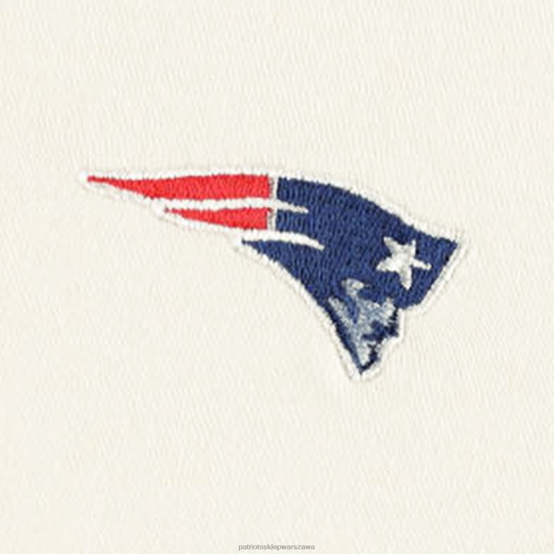 Patriots Jersey kobiety Tommy Bahama kremowa bluza z kapturem z dżerseju Ashby Isles odzież 6RBB2402