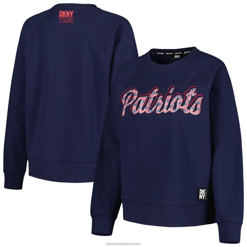 Patriots Jersey kobiety bluza sportowa dkny regina w kolorze granatowym odzież 6RBB2374
