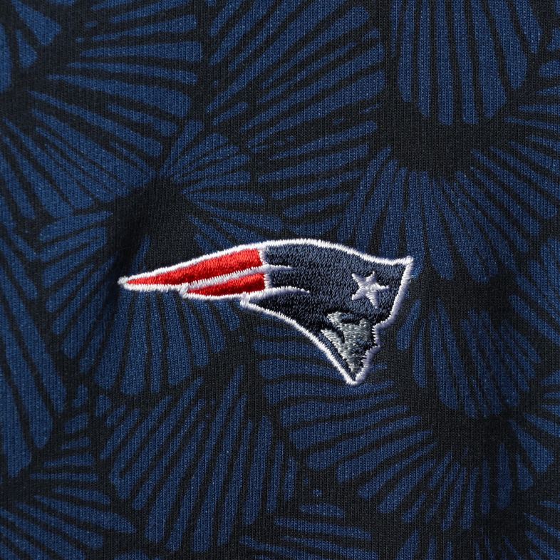 Patriots Jersey kobiety tommy bahama granatowa bluza sportowa shell we dance z potrójnej mieszanki, zapinana na zamek błyskawiczny odzież 6RBB2429