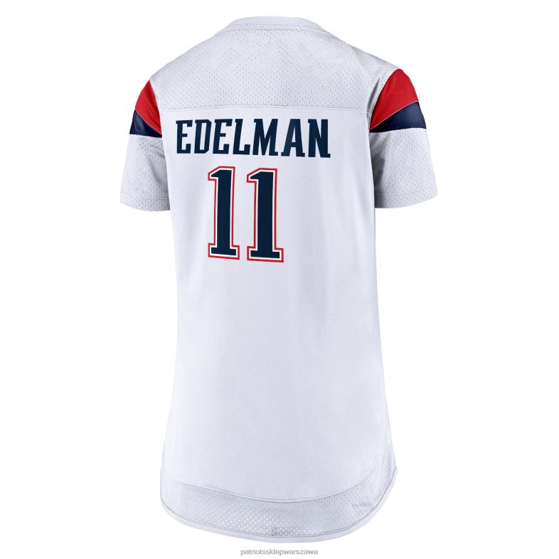 Patriots Jersey kobiety fanatics branded julian edelman granatowy top z imieniem i numerem athena odzież 6RBB2699