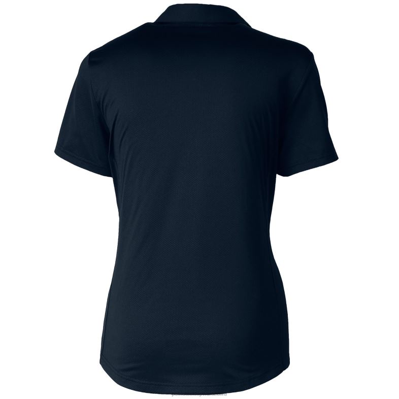 Patriots Jersey kobiety Teksturowana, elastyczna koszulka polo Cutter & Buck Granatowa americana Prospekt odzież 6RBB2619