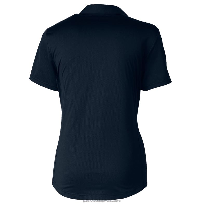 Patriots Jersey kobiety streczowa koszulka polo Cutter & Buck Prospect w kolorze granatowym odzież 6RBB2557