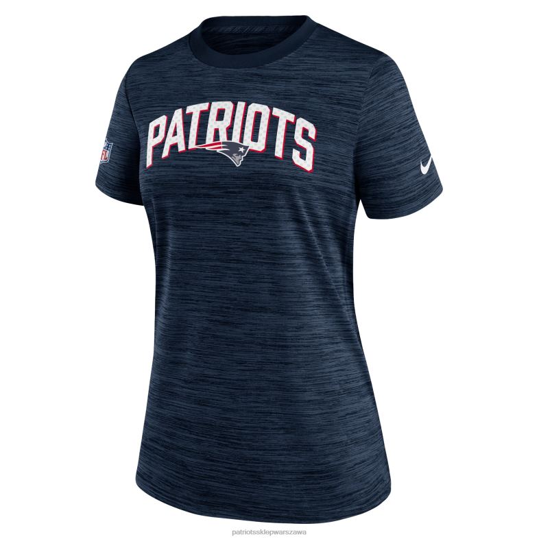 Patriots Jersey kobiety Granatowa koszulka Nike Sideline Speed ​​​​Lockup Performance odzież 6RBB2720