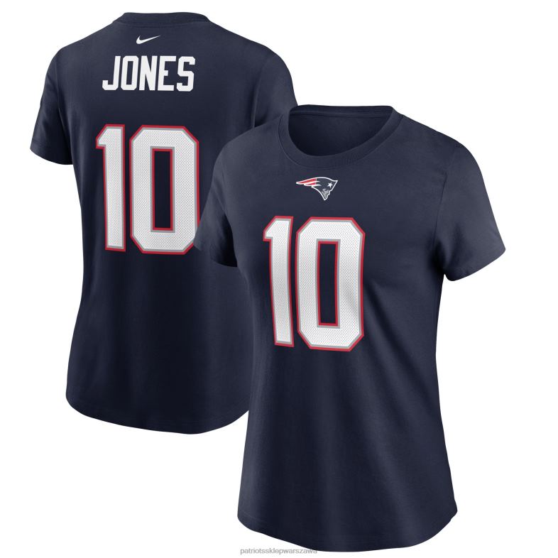 Patriots Jersey kobiety nike mac jones granatowa koszulka z imieniem i numerem gracza odzież 6RBB2748