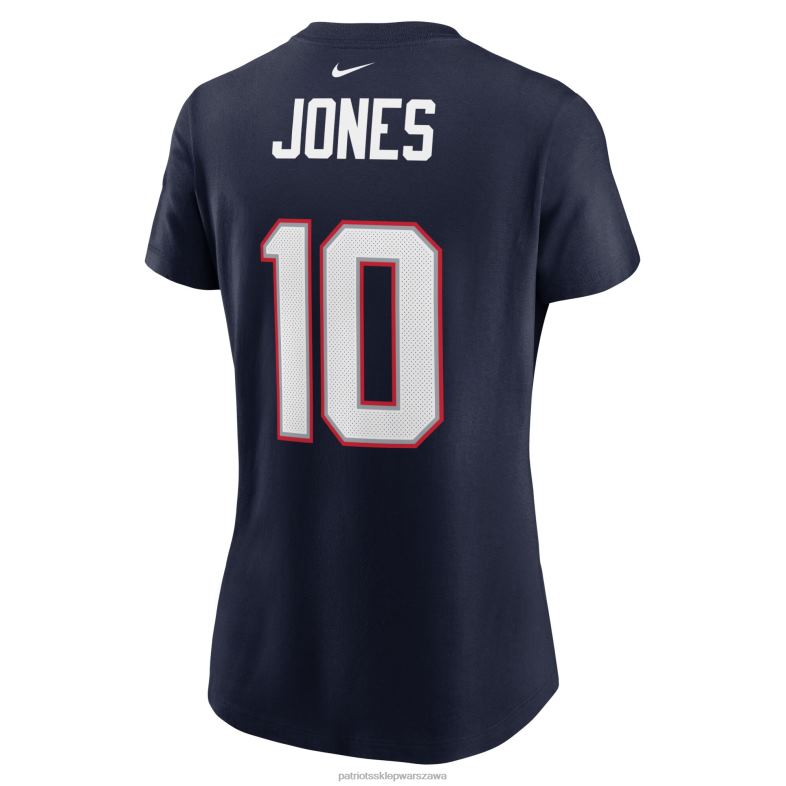Patriots Jersey kobiety nike mac jones granatowa koszulka z imieniem i numerem gracza odzież 6RBB2748