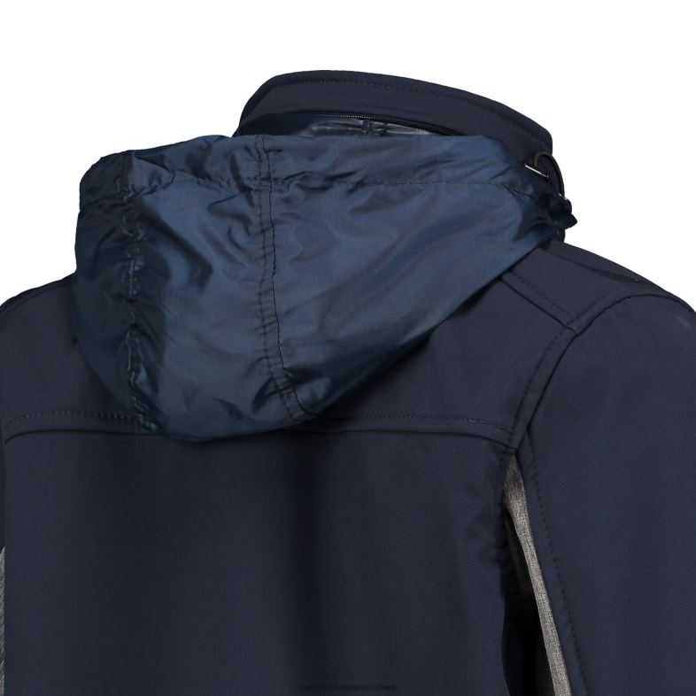 Patriots Jersey kobiety granatowa kurtka softshell dunbrooke zephyr z zamkiem błyskawicznym na całej długości odzież 6RBB969