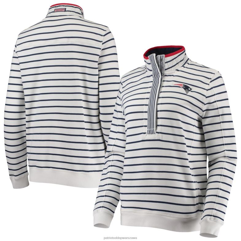 Patriots Jersey kobiety vineyard vines biała koszula americana shep bluza z zamkiem błyskawicznym odzież 6RBB968