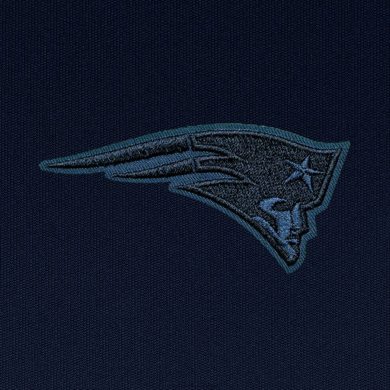 Patriots Jersey kobiety zapinana na zamek kurtka z logo antigua w tonalnym kolorze odzież 6RBB991