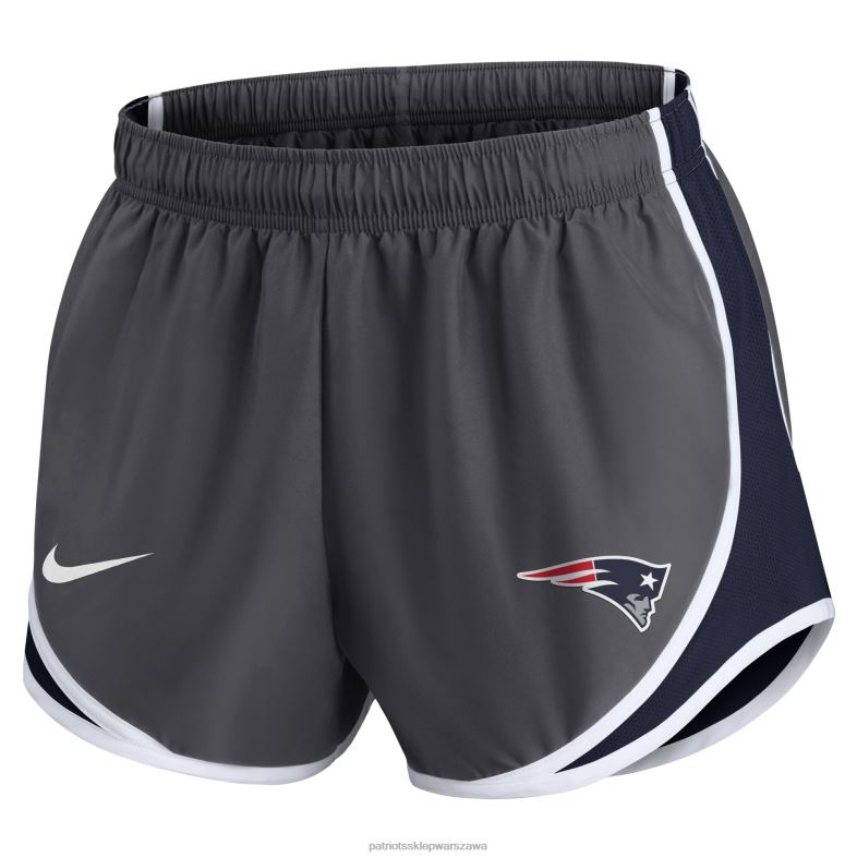 Patriots Jersey kobiety Spodenki Nike Performance Tempo z logo Carbon odzież 6RBB2850