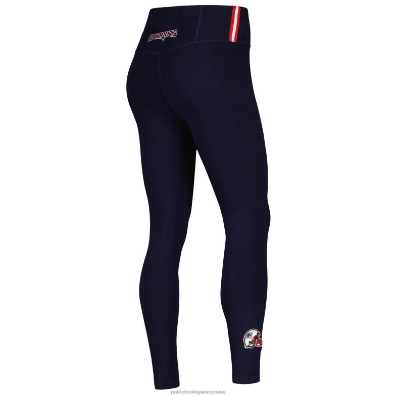 Patriots Jersey kobiety legginsy z dżerseju w stylu pro standard w kolorze granatowym odzież 6RBB2471