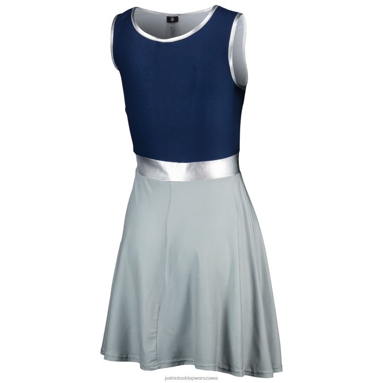 Patriots Jersey kobiety Granatowo-szary komplet strojów na dzień meczu odzież 6RBB2223