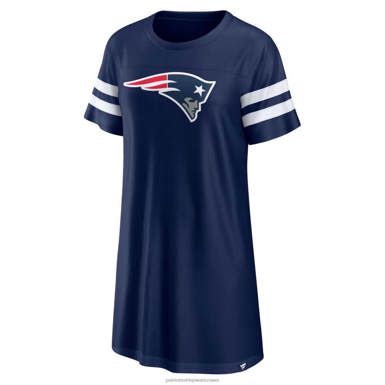 Patriots Jersey kobiety fanatycy markowe granatowe zwycięstwo na sukience odzież 6RBB2222