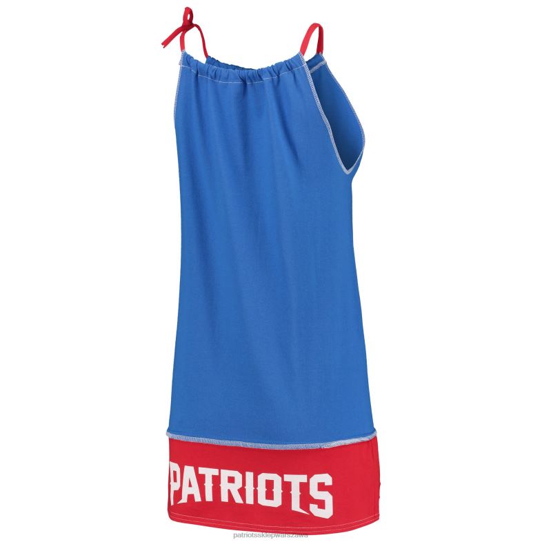 Patriots Jersey kobiety refried apparel królewska zrównoważona sukienka w stylu vintage odzież 6RBB2224