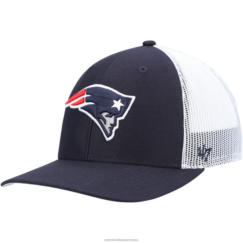 Patriots Jersey mężczyźni 47 Granatowo-biała czapka typu snapback typu trucker Akcesoria 6RBB240