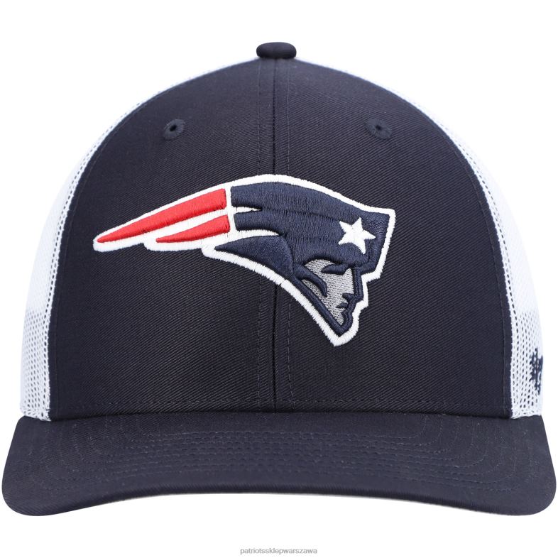 Patriots Jersey mężczyźni 47 Granatowo-biała czapka typu snapback typu trucker Akcesoria 6RBB240