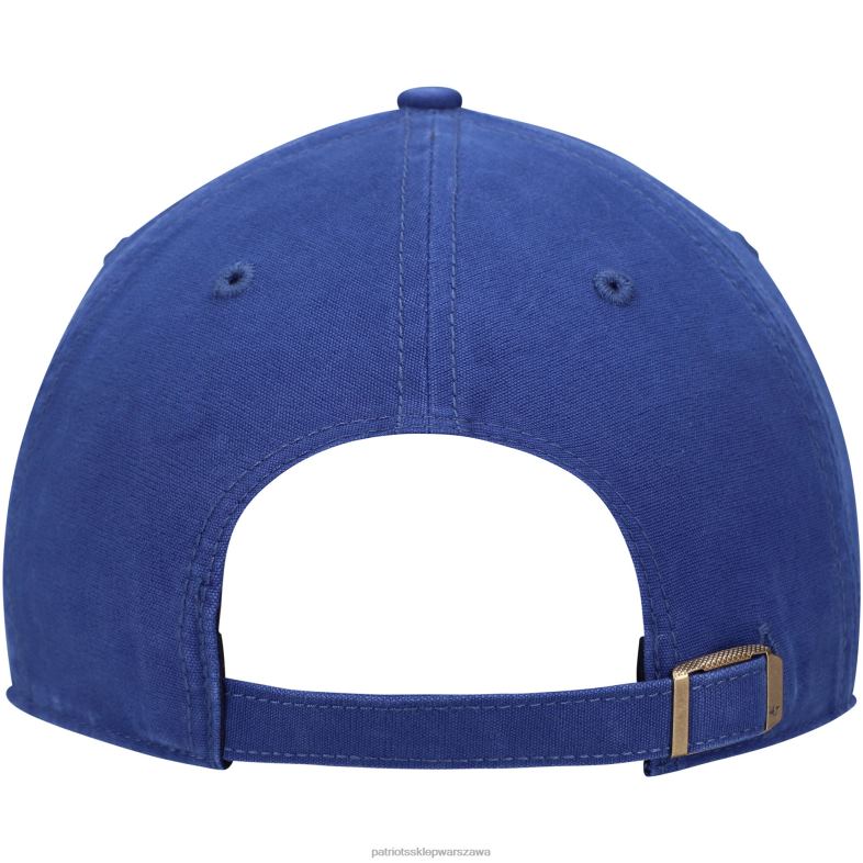 Patriots Jersey mężczyźni 47 – Regulowana czapka z logo royal upland mvp z historycznym logo Akcesoria 6RBB393