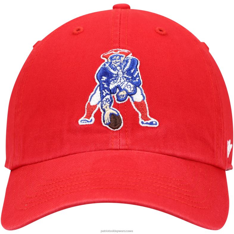 Patriots Jersey mężczyźni 47 czerwona dopasowana czapka franczyzowa Legacy Akcesoria 6RBB238
